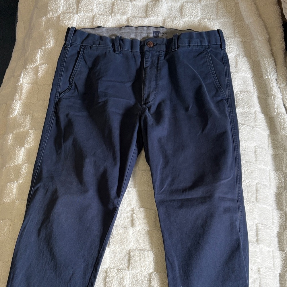 GAP Men's Dark Blue Chinos